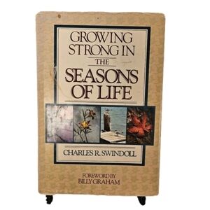Growing Strong in the Seasons of Life by Charles R. Swindoll Home Accent Book
